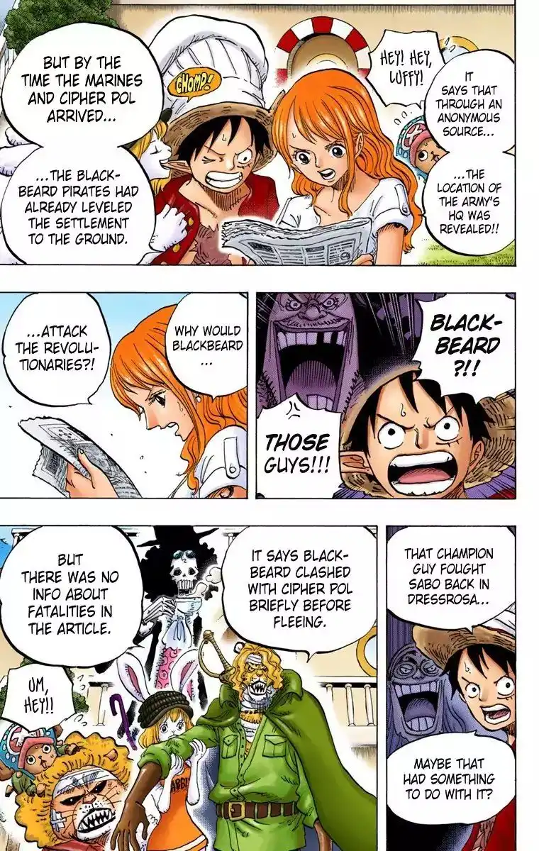 One Piece - Digital Colored Comics Chapter 824 5